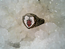 Religious Sacred Heart 1960 ring adjustable picture