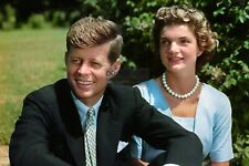 PRESIDENT JOHN F. KENNEDY JFK AND JACKIE KENNEDY 4X6 PHOTO POSTCARD picture