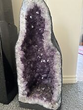 Large Purple Amethyst Geode Crystal Cathedral From Brazil picture