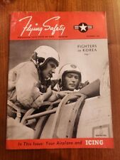 Korean War  U.S.A.F. FLYING SAFETY Magazine 