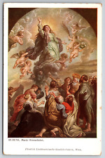 c1960s Rubens, Assumption of Mary Art Vienna Vintage Postcard picture
