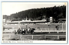 c1930's Valparaiso Sporting Club Vina Del Mar Chile RPPC Photo Unposted Postcard picture