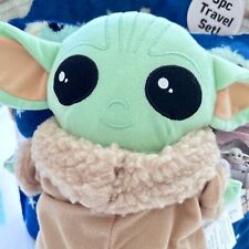 Disney Star Wars Kids Unisex 3 Pcs Travel Set Pillow Blanket Stuff Animal Toy picture