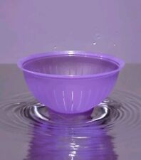 Tupperware Impressions Colander 18 cup/ 4.3L Purple With Glitter New picture