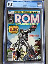 ROM Spaceknight #1 CGC 9.8 Newsstand Edition 🔑White Pages 🔥 Marvel 12/1979 picture
