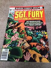 SGT. Fury 1977 comic book Introducing the war lover number 140 picture