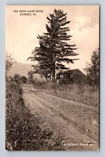 Dorset VT-Vermont, The Ethan Allen House, Antique Souvenir Vintage Postcard picture