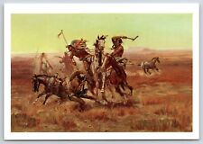 Charles M Russell Blackfeet Sioux Meet SIDR Museum Sid Richardson Collection Art picture