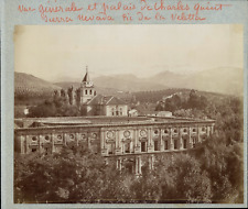 Spain, Granada, Palacio de Carlos V Vintage Albumen Print Albumin Print   picture