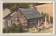 Postcard Moutain Home in The Great Smoky Mountains, North Carolina picture