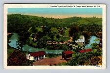 Weston WV-West Virginia, Jackson Mill, State 4H Camp, Antique Vintage Postcard picture