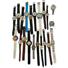 Lot of 21 Vintage Disney Working Watches Lorus - Time Works - SII Seiko - Etc picture