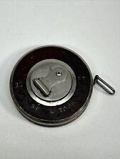 Vintage 25 FT Hand Winding Steel Tape Measure picture