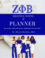 Zeta Phi Beta Meeting Notes & Planner: My Plans MEETING NOTES Memories of the Ye picture
