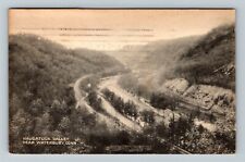 Waterbury CT-Connecticut, Bird's Eye View Of Naugatuck Valley Vintage Postcard picture