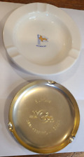 2 Vintage Cruise Line Ash Trays - Safmarine (South African) and Europa Linea picture
