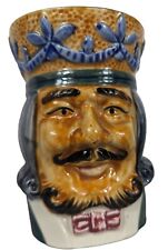Vintage Occupied Japan Man with Mustache Ceramic Toby Style Mug Cup picture