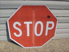 #2) Genuine Authentic Used Street Sign - STOP picture