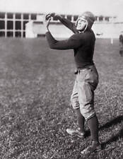 Bennie Oosterbaan Michigan Quarter End Posing on Field 1925 Old Photo picture
