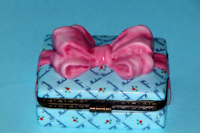 Madame Alexander 90395 pink bow Porcelain hinged keepsake box NIB newborn picture