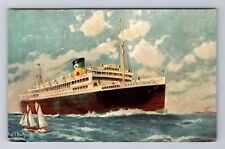 The Good Neighbor Lines, Ship, Transportation, Antique Souvenir Vintage Postcard picture