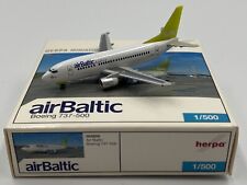 HERPA WINGS (505659) 1:500 AIR BALTIC BOEING 737-500 BOXED  picture