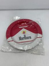 Vintage Marlboro Cigarette Tin Ashtray Hong Kong NEW UNUSED picture