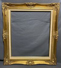 Victorian Style Gilt Wood Frame Linen Liner 30.75
