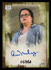 2018 Topps Walking Dead Ann Mahoney as Olivia Autograph Card #'d /10 picture