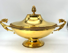 Christofle France Gold Gilt Rare Custom  