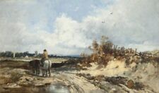 Oil painting Scene-near-Whitchurch-William-James-Muller-Oil-Painting landscape picture
