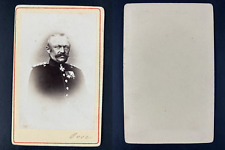 General Julius von Bose Vintage CDV Albumen Print CDV, Albumin Print, 6x10 picture