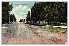 Wahpeton North Dakota ND Postcard Fifth St. Exterior Road c1910 Vintage Antique picture