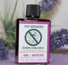 Hex Breaking Oil (1) 4DRMs, Protection, Hexe's Jinx's Santeria, Hoodoo, Wicca picture