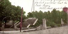 1903 Entrance to City Park & Reservoir Reading PA Postcard Berks County  picture