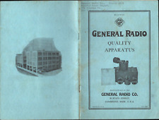 1928 GENERAL RADIO INSTRUMENTS vintage apparatus catalog AMPLIFIERS TRANSFORMERS picture