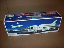 Vintage 1999 Hess Toy Truck & Space Shuttle with Satellite NEW open box picture