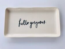 Rae Dunn Hello Gorgeous Rectangle Makeup Tray  picture