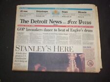 1995 JUNE 17 DETROIT NEWS/FREE PRESS NEWSPAPER - GOP LAWMAKERS, ENGLER - NP 7723 picture