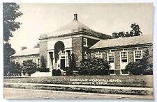 Postcard CT East Haven Hagaman Memorial Library c1940s UNP picture