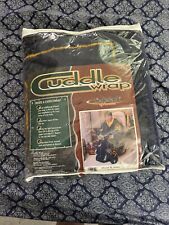 Vintage Biederlack Made in USA Lindsay Check Cuddle Wrap Blanket Wearable Throw picture