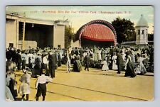 Chautauqua Lake NY-New York, Celoron Park, Everybody Here, Vintage Postcard picture