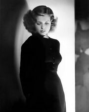 Simone Simon beautiful portrait in black looking down 1942 Cat People 16x20 post picture