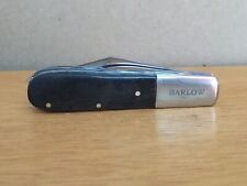Vintage Barlow Two Blade Pocket Knife in VERY Good Condition, Celluloid Handle picture