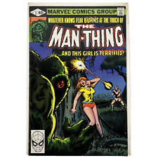 The Man-Thing 5 Chris Claremont Marvel Comics Group Nice 1980 Bronze Age FN 7.0 picture