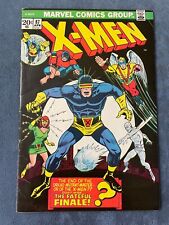 Uncanny X-Men #87 1974 Marvel Comic Book Key Reprint Fateful Finale FN/VF picture