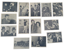 1964 Topps President John F. Kennedy Trading Card Lot of 13 See Description picture