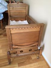 Vintage Baby Rocking Cradle 42”long-23”wide-39”high picture