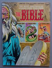 Limited Collectors Edition #C-36 June-July 1975 DC The Bible Joe Kubert Redondo picture