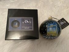 Plaza Hotel Christmas Ornament Joy To The World Collectibles Night Scene picture